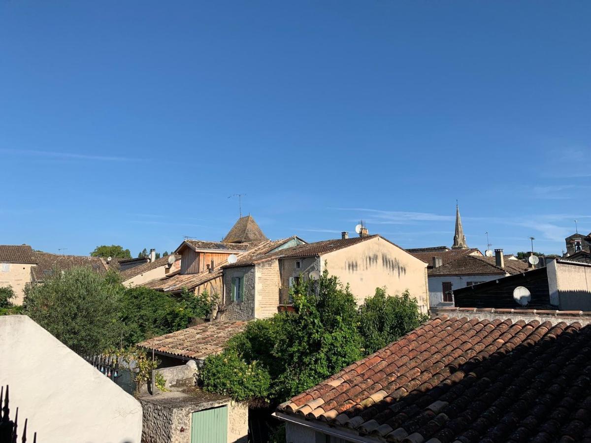 Maison Cosy Coeur De Bastide+ Cour + Vue Sur Toits Eymet Luaran gambar